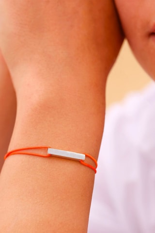 Pulseira Voie - Banhado a prata