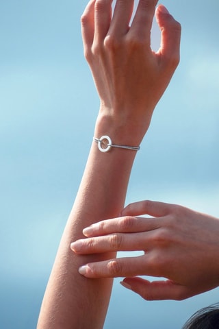 Bracelet - Plaqué argent