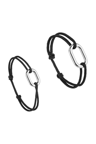 2 pulseras chapadas en plata Harpon y Proue