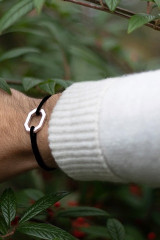 Pulsera Delta - Chapado en plata
