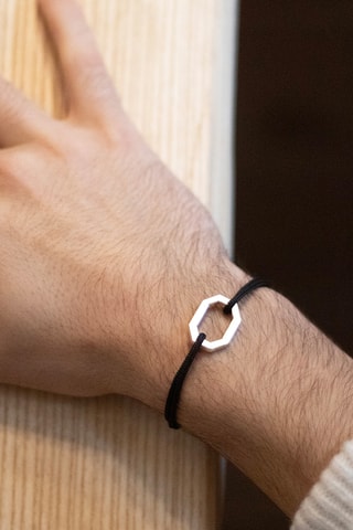 Pulsera Delta - Chapado en plata
