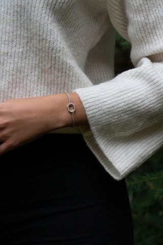 Bracelet Nodus - Plaqué argent