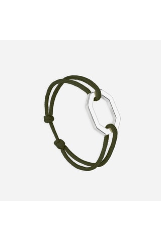 Bracelet Hexa - Plaqué argent