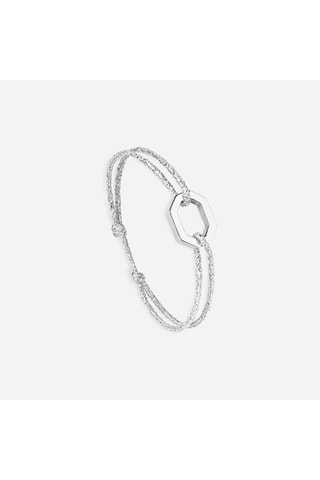 Bracelet Vertex - Plaqué argent