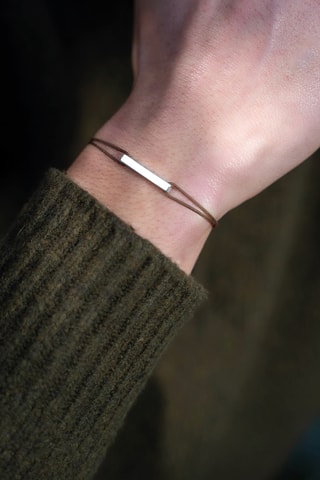 2 pulseras Errant y Quête - Chapado en oro amarillo