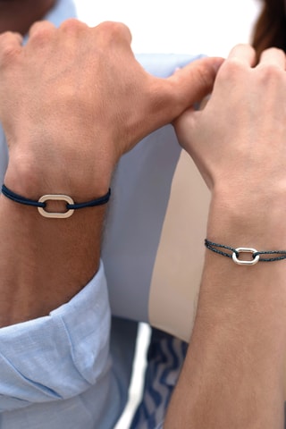 2 pulseras Darse y Calvi - Chapado en plata