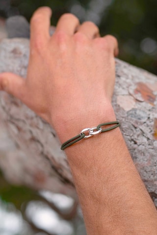2 pulseras Antigua y Sintra - Chapado en plata