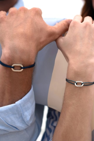 2 pulseras Darse y Calvi - Chapado en plata