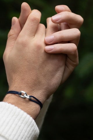 2 pulseras Ubud y Paraty - Chapado en plata