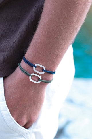 2 pulseras Tige y Darse - Chapado en plata
