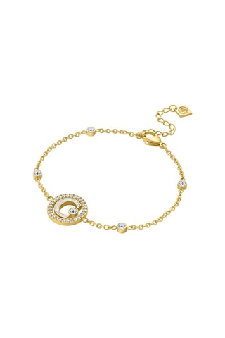 Armband Marque - Doublé Geelgoud en Parelmoer