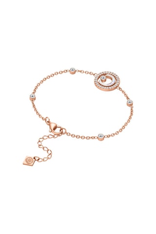 Armband Marque - Doublé Roségoud en Parelmoer