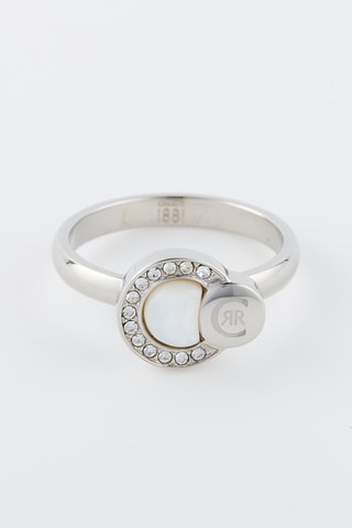 Ring - Parelmoer -  Maat 54