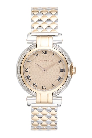Relógio de quartzo em aço Sesia - Dourado-rosa
