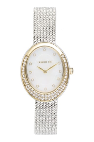 Stalen Quartz Horloge Nemi - Roze