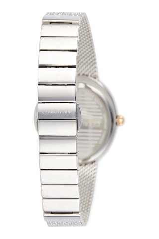 Stalen Quartz Horloge Nemi - Roze