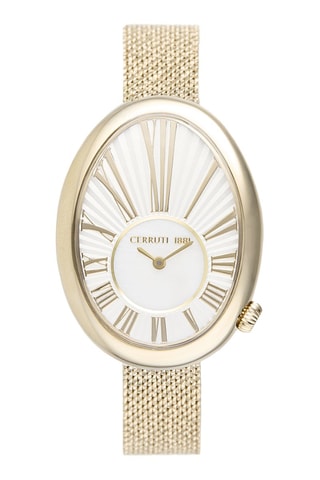 Stalen Quartz Horloge Parrera - Roségoudkleurig