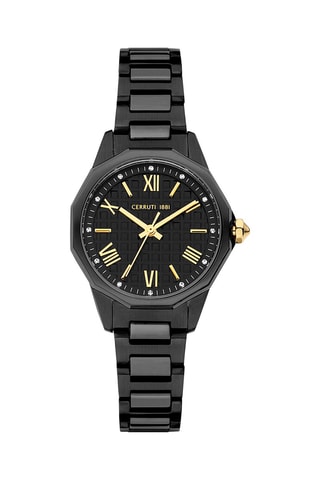 Stalen Quartz Horloge Jesina Antraciet