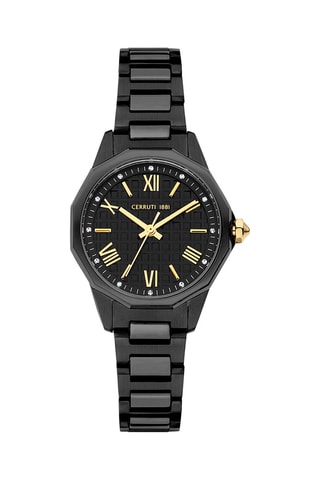 Stalen Quartz Horloge Jesina Antraciet