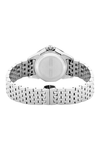 Stalen en Parelmoeren Quartz Horloge Jesina