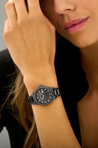 Stalen Quartz Horloge Jesina - Datumweergave.