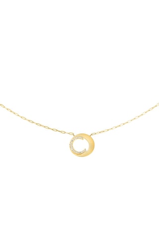 Ketting Pleat - Doublé Geelgoud