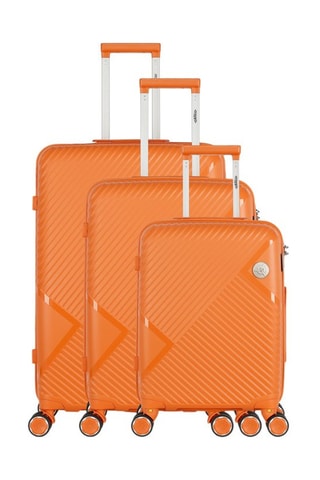 Juego de 3 maletas Cassiopee (S/M/L)  -  55/63/73 cm - Naranja