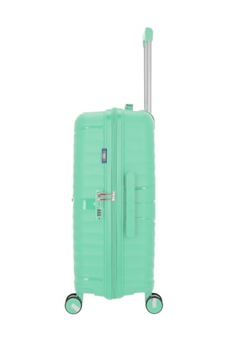 Juego de 2 maletas y vanity Vela (S/M/W)  -  55/65/35 cm - Verde