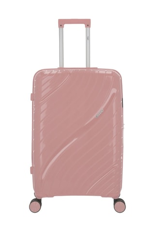 Maleta de cabina y maleta mediana Lyra (S/M)  -  55/65 cm - Rosa y plateado