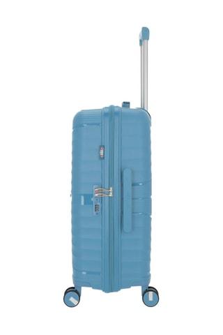 Maleta mediana y vanity Vela (M/W)  -  65/35 cm - Azul