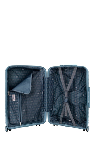 Maleta mediana y vanity Vela (M/W)  -  65/35 cm - Azul