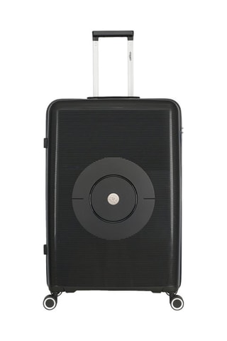 Maleta grande Orion (L) -  75 cm - Negro, blanco y azul