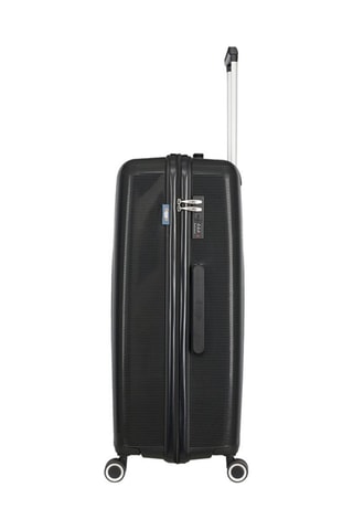 Maleta grande Orion (L) -  75 cm - Negro, blanco y azul