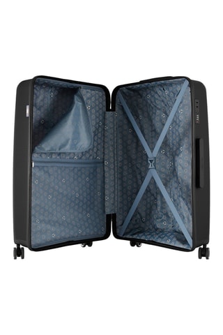 Maleta grande Orion (L) -  75 cm - Negro, blanco y azul