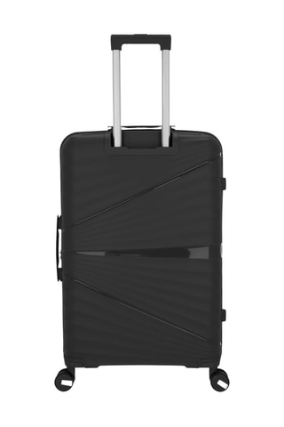 Juego de 3 maletas y vanity Vela-C (S/M/L/W)  -  55/65/75/35 cm - Gris