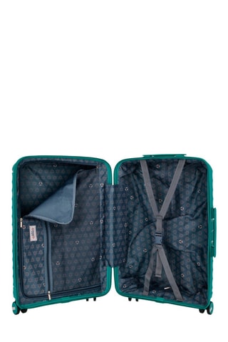 Maleta mediana y vanity Vela (M/W)  -  65/35 cm - Verde