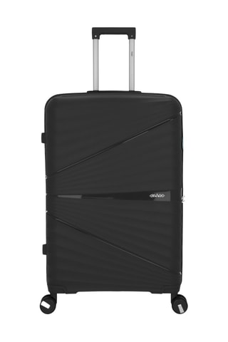 Maleta grande Vela (L)  -  75 cm - Plateado y gris