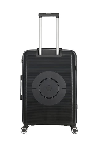 Maleta mediana Orion (M) -  65 cm - Negro, plateado y blanco
