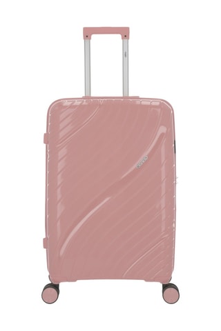 Maleta de cabina y maleta mediana Lyra (XS/M)  -  51/65 cm - Rosa y plateado