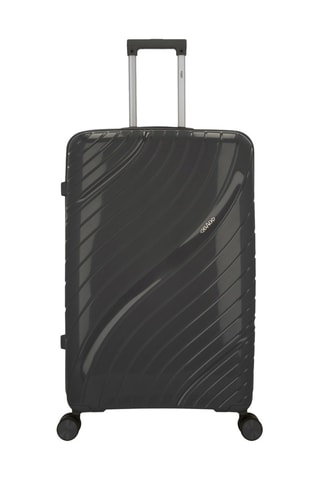 Maleta mediana y maleta grande Lyra (M/L)  -  65/75 cm - Plateado y gris