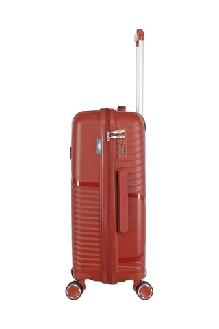 Maleta mediana Cassiopee (M)  -  63 cm - Rojo y azul
