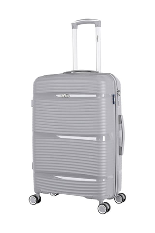 Mala de cabine e mala de grande volume Centaure (S/L) - Cinzento - 55/75 cm - Prateado e cinzento