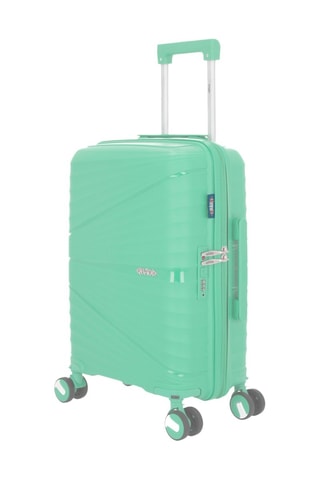 Maleta de cabina y vanity Vela (S/W)  -  55/35 cm - Verde