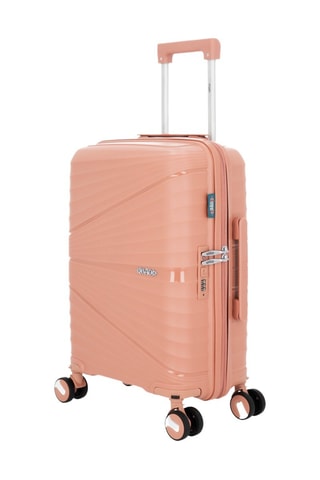 Maleta de cabina y vanity Vela (S/W)  -  55/35 cm - Rosa