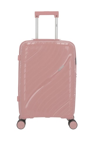 Maleta de cabina low cost y maleta de cabina Lyra (XS/S)  -  51/55 cm - Rosa
