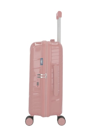 Maleta de cabina low cost y maleta de cabina Lyra (XS/S)  -  51/55 cm - Rosa