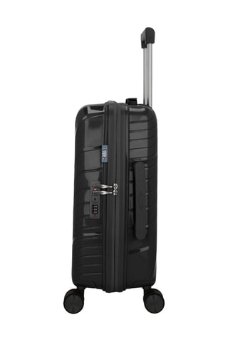Maleta de cabina low cost y maleta de cabina Lyra (XS/S)  -  51/55 cm - Negro