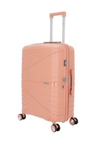 Maleta mediana y vanity Vela (M/W)  -  65/35 cm - Rosa