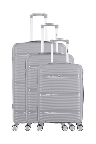 Juego de 3 maletas Centaure (S/M/L) -  55/65/75 cm - Gris