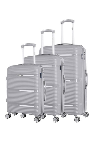 Juego de 3 maletas Centaure (S/M/L) -  55/65/75 cm - Gris
